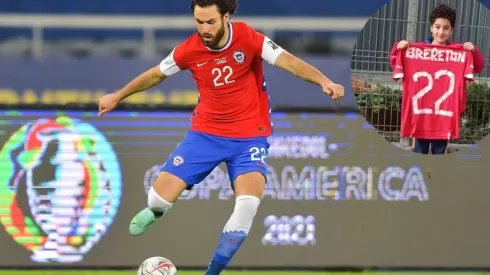 Ben Brereton se lució con el detallazo de su camiseta para Cristóbal.