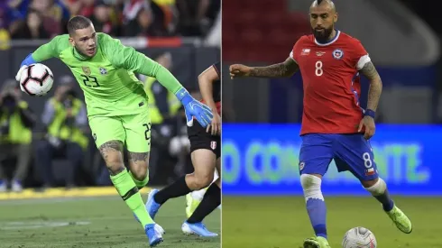 Ederson Moraes y Arturo Vidal estarán frente a frente esta noche por Copa América.