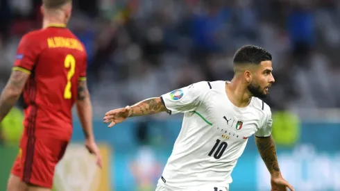 Italia supera por 2-1 a Bélgica en el cierre del primer tiempo.