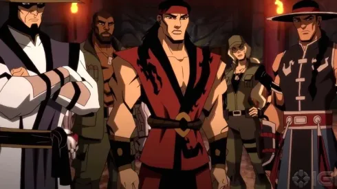 El equipo que defenderá al Reino de la Tierra en Mortal Kombat Legends: Battle of the Realms.