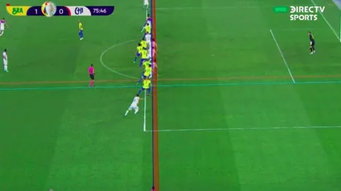 Chile se quedó con las ganas de empatar ante Brasil