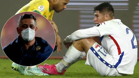 Palacios fue criticado tras la derrota de Chile ante Brasil