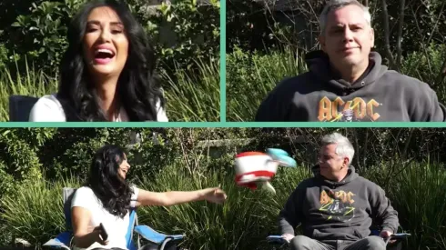 Pamela Díaz y José Miguel Viñuela en el último capítulo de #SINEDITAR.