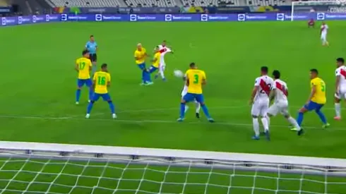 La mano de Thiago Silva que genera polémica en la Copa América
