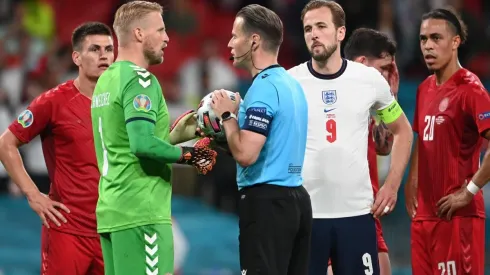 Dinamarca reclamó la acción del penal pero el árbitro se negó incluso a verla en el VAR.