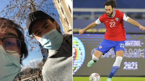 Un transeúnte se encontró con Big Ben en el emblemático lugar, y no dudó en pedirle una foto para el recuerdo.