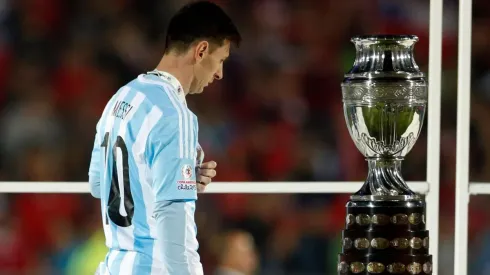 Lionel Messi no ha podido levantar ningún título a nivel adulto con Argentina.