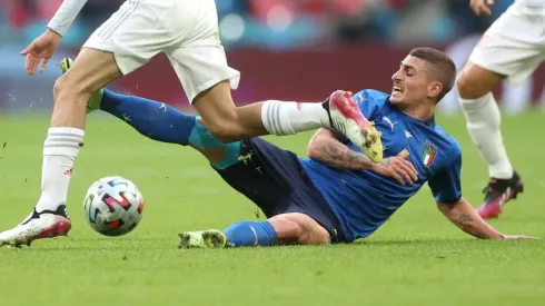 Marco Verratti e Italia palpitan la final de la Eurocopa: le toca la oreja a Inglaterra.