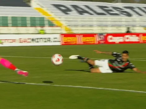 ¡No lo pueden creer! Autogol de Palestino y Colo Colo gana
