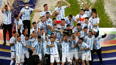 Lionel Messi tiene su ansiado título con la selección de Argentina.