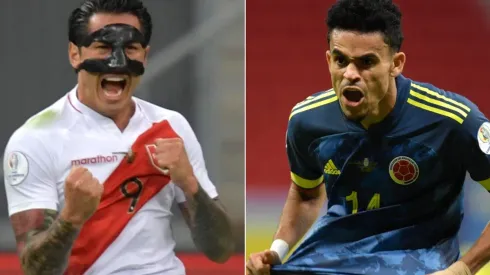 Gianluca Lapadula cumplió una gran Copa América y para qué decir Luis Díaz, figura de Colombia.