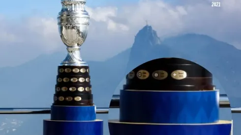 El trofeo se paseó por todo Río de Janeiro este sábado