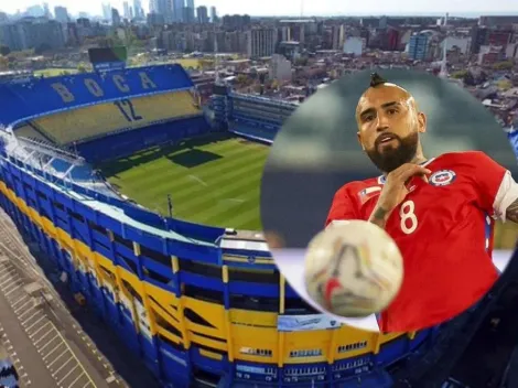 Vidal ya avisó: "Siempre he querido sentir que La Bombonera tiembla"