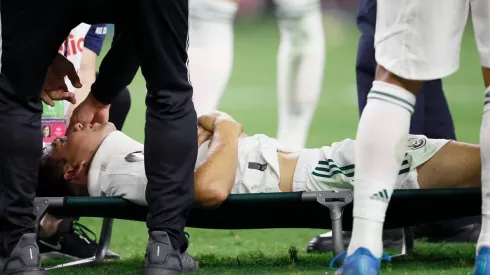 Lozano recibió un duro golpe