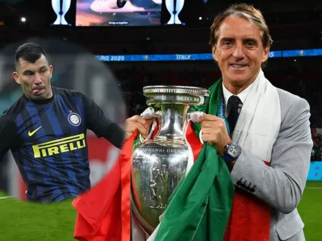 Mancini, el campeón de la Eurocopa que ama a Gary Medel
