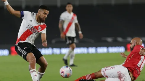 Paulo Díaz podría volver a la titularidad ante Argentinos Jrs.