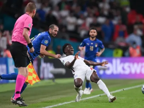 Chiellini la rompe y lanza un "kiricocho" en el penal definitivo