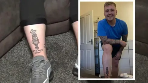 Al menos en su pierna Inglaterra fue campeón