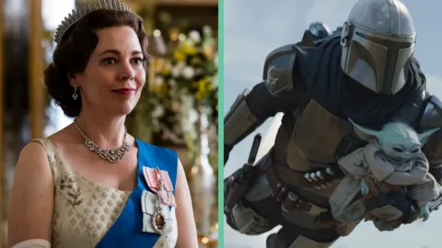 Olivia Colman protagoniza The Crown y Pedro Pascal encabeza The Mandalorian, las dos series que se alzan como favoritas de los Emmy 2021.