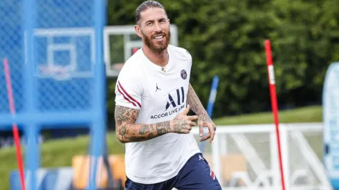 Sergio Ramos ya ha entrenado con el PSG.