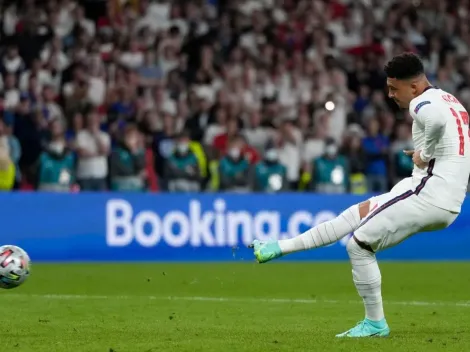 Jadon Sancho y su sentido lamento por el penal errado