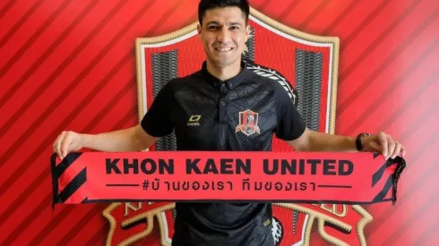 Yashir Islame Pinto parte al fútbol de Tailandia.