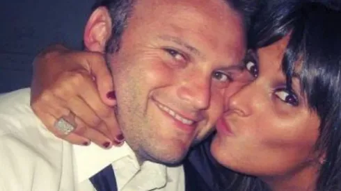 Roberto Bruce junto a Andrea Sanhueza.