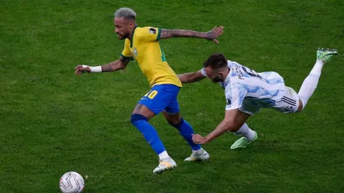 Neymar no pudo alzar la Copa América ante Argentina.