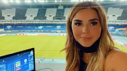 Daniella Durán aparece señalada como la nueva novia de Arturo Vidal, a quien entrevistó en la pasada Copa América