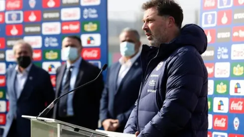 Caputto en su presentación como DT de la selección sub 17