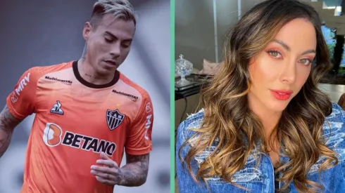 Eduardo Vargas y Daniela Colett.
