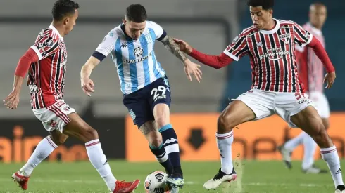 Racing se cayó en el segundo tiempo ante un Sao Paulo muy superior.