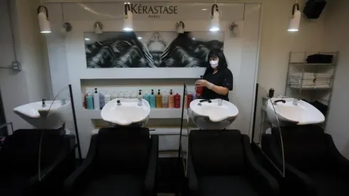 Esta fue la tónica de las peluquerías durante el último año: sin clientes.