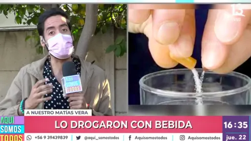 Matías Vera en Aquí Somos Todos.