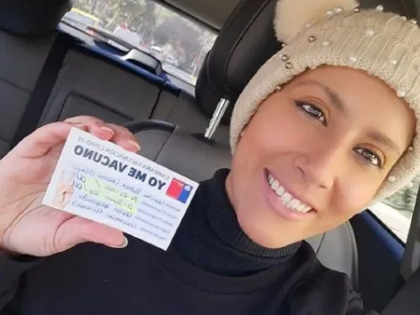 Mila Correa recibe la segunda vacuna contra el Covid-19