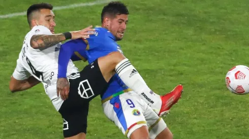 Colo Colo y Audax en su empate en el Monumental.