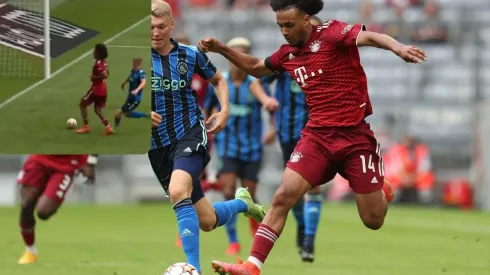 Un increíble fallo del jugador del Bayern Munich.