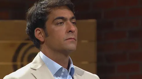 Chris Carpentier en la temporada anterior de Masterchef Celebrity.