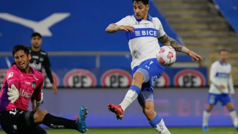 Fernando Zampedri se fue en blanco en la goleada ante O'Higgins.