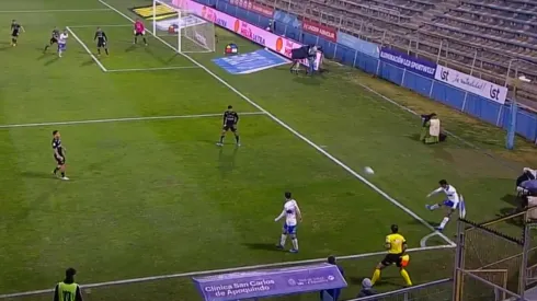 Gutiérrez anotó un gol olímpico ante O'Higgins