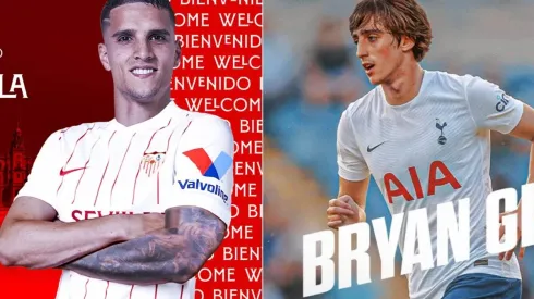 Erik Lamela y Bryan Gil cambiaron de equipo