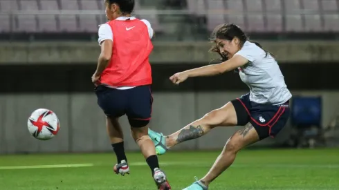 La Roja tuvo su último entrenamiento antes del vital duelo con Japón