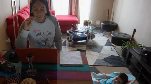 Las labores de las dueñas de casa se han intensificado durante la pandemia.