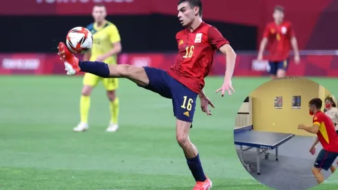 Pedri es una de las figuras de la España olímpica.