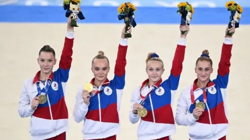 Rusia se quedó con el primer lugar de la gimnasia artística femenil por equipos.
