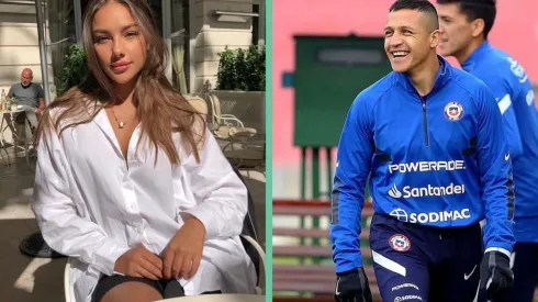 Katerina Safarova y Alexis Sánchez.