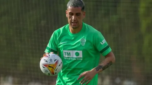 Enzo Roco regresó a vestir los colores del Elche