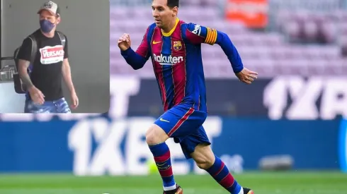 Lionel Messi estará unas horas en Barcelona antes de viajar nuevamente.