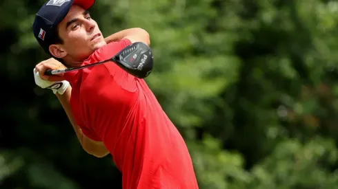 Niemann entrenando en la cancha de Tokio