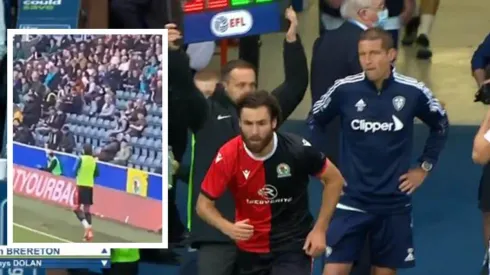 Ben Brereton recibió el cariño de la gente del Blackburn